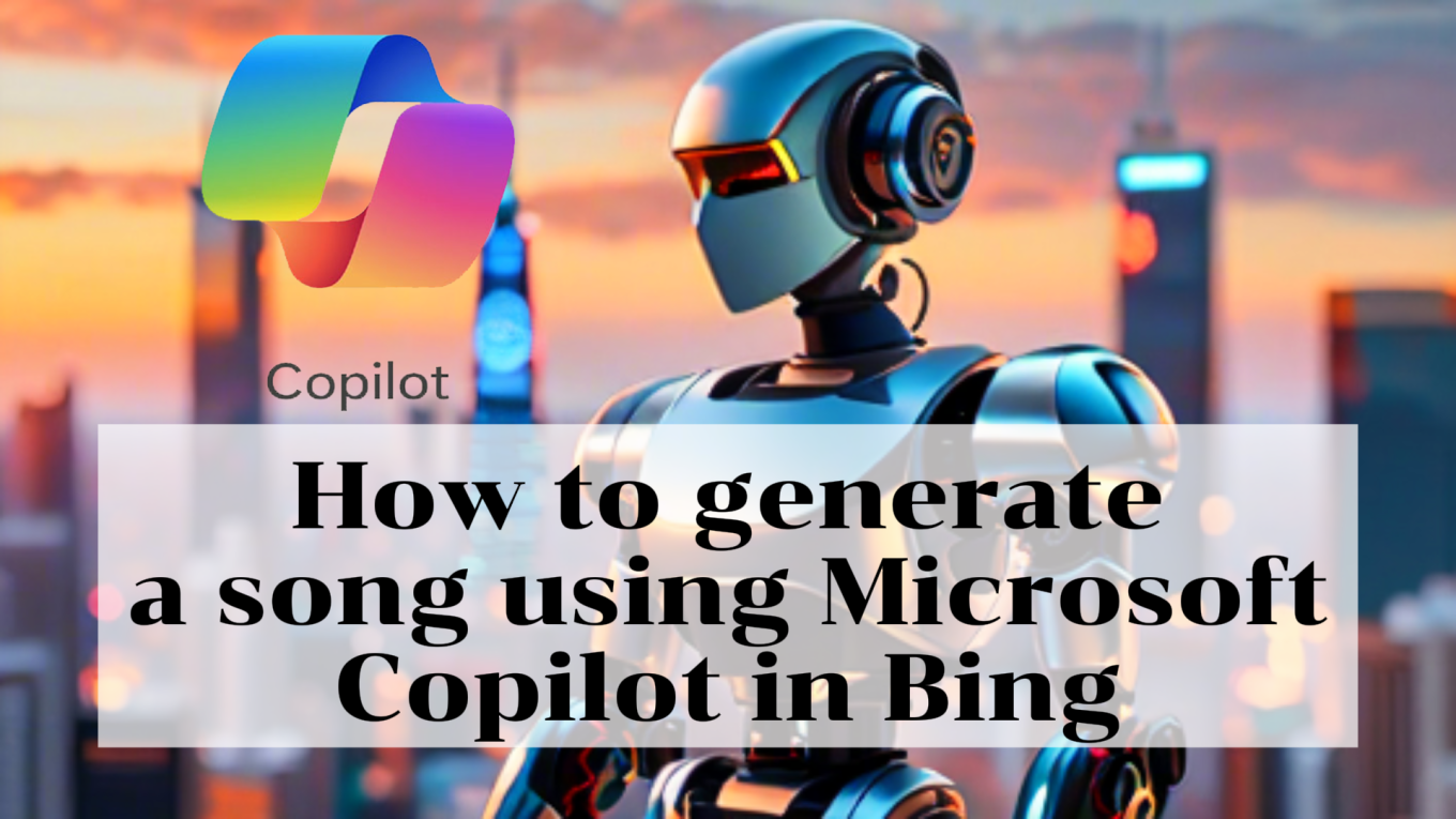 AI Song generation with Microsoft Copilot